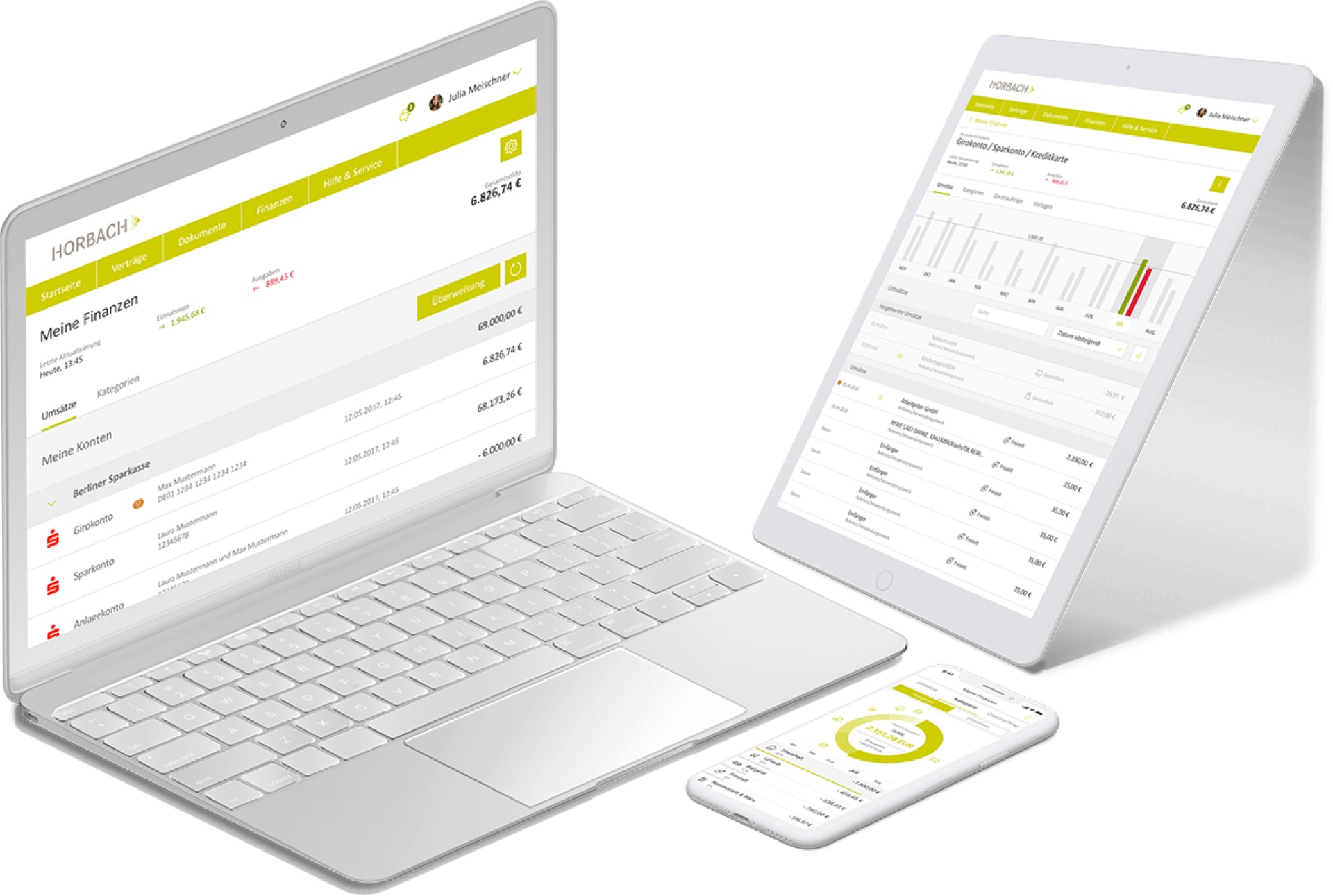 myHORBACH Dashboard